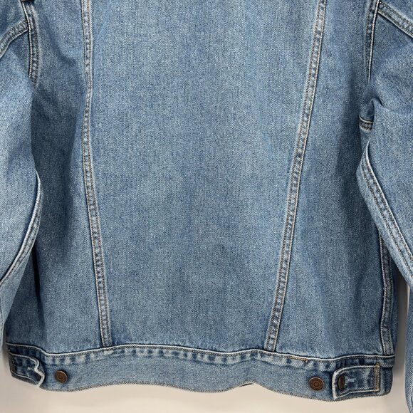 Levi’s Standard Trucker Mens Denim Jacket Size Small 90"s Style Unisex - Picture 6 of 8